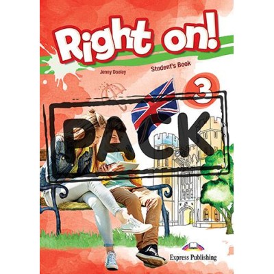 RIGHT ON 3 JUMBO PACK (INCUDES GRAMMAR BOOK GREEK EDITION)