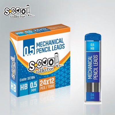 ΜΥΤΕΣ SCOOL ΜΗΧ.ΜΟΛΥΒΙΩΝ 0.5mm ΗΒ ΣΥΣΚ. 24τμχ