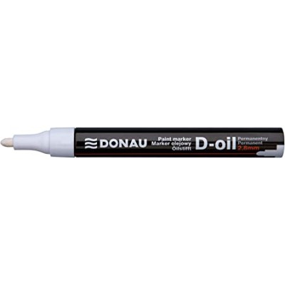 ΜΑΡΚΑΔΟΡΟΣ DONAU PAINT MARKER 2.8mm ΛΕΥΚΟΣ