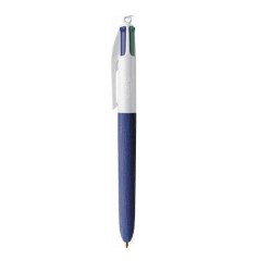 ΣΤΥΛΟ BIC 4ΧΡ WOOD 1.0mm ΜΠΛΕ