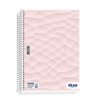 ΤΕΤΡΑΔΙΟ ΣΠΙΡΑΛ SKAG UNIVERSITY LAMINATED A4 5Θ Νο2345 ΔΙΑΦ.ΣΧ.(ΤΥΧ.ΕΠΙΛ.ΣΧ.)