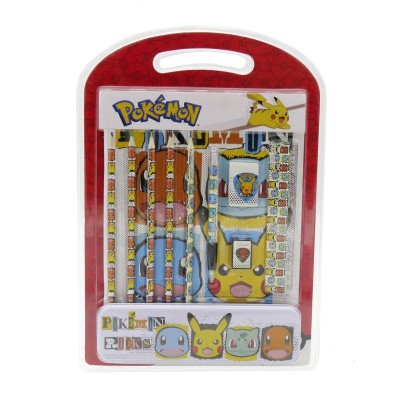 STATIONERY SET ΣΕ ΣΥΣΚΕΥΑΣΙΑ ΔΩΡΟΥ PPOKEMON