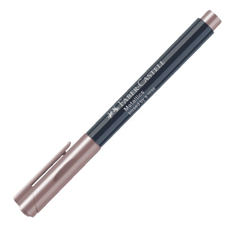 Μαρκαδόρος χειροτ. Faber Metallics kissed by a rose