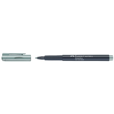 Μαρκαδόρος χειροτ. Faber Metallics ice ice blue