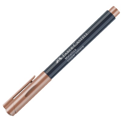 Μαρκαδόρος χειροτ. Faber Metallics copper cabana