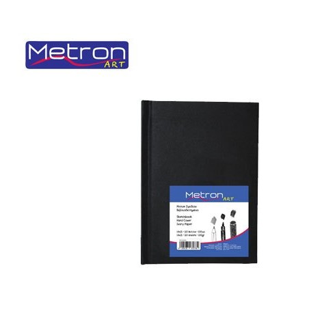 ΜΠΛΟΚ ΣΧΕΔΙΟΥ ΒΙΒΛΙΟΔΕΤΗΜΕΝΟ METRON ART 14X21cm 100gr