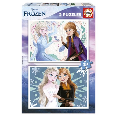 PUZZLE EDUCA 2X20 FROZEN 