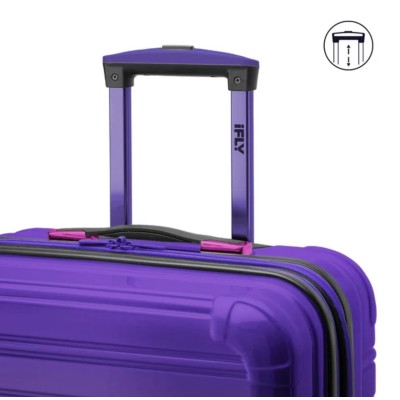 ΒΑΛΙΤΣΑ ABS iFLY ΜΕΓΑΛΗ 76Χ47Χ33cm ΜΕ ΕΠΕΚΤΑΣΗ DEGRADE ΜΩΒ-ΡΟΖ
