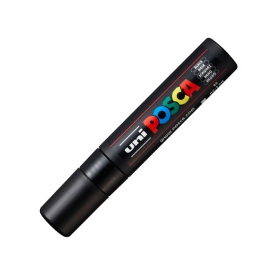 ΜΑΡΚΑΔΟΡΟΣ POSCA 15.0mm ΜΑΥΡΟ