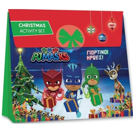 PJ MASKS-CHRISTMAS ACTIVITY SET