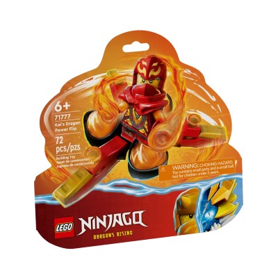 LEGO NINJAGO KAI'S DRAGON POWER SPINJITZU FLIP 71777