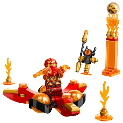 LEGO NINJAGO KAI'S DRAGON POWER SPINJITZU FLIP 71777