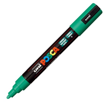 ΜΑΡΚΑΔΟΡΟΣ UNI POSCA PC-5M ΜΕΣΑΙΟ ΠΡΑΣΙΝΟ