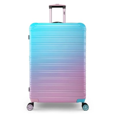 ΒΑΛΙΤΣΑ ABS iFLY ΜΕΓΑΛΗ 76Χ47Χ33cm ΜΕ ΕΠΕΚΤΑΣΗ DEGRADE ΓΑΛΑΖΙΟ-ΡΟΖ