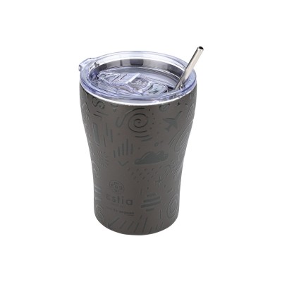 ESTIA COFFEE MUG ΠΟΤΗΡΙ ΘΕΡΜΟΣ 350ml NOIR ECHO