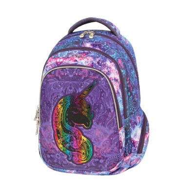 POLO ΣΑΚΙΔΙΟ ΠΛΑΤΗΣ SPIRIT UNICORN ΜΩΒ (8294)