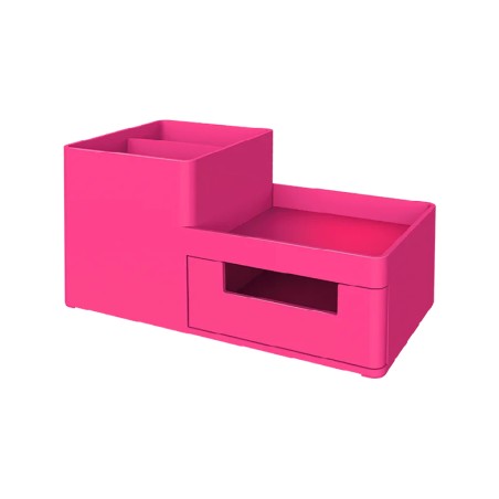 ΣΕΤ ΓΡΑΦΕΙΟΥ DELI ΠΛΑΣΤΙΚΟ 3 ΘΕΣΕΩΝ 17.5x9x9.2cm RIO ΡΟΖ