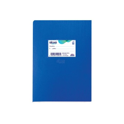 ΤΕΤΡΑΔΙO SUPER Α5 Φ50 ΡΙΓΕ ΜΠΛΕ 60g