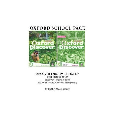 DISCOVER 4 (II ed) MINI PACK (04423)