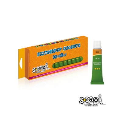 ΤΕΜΠΕΡΑ SCOOL 16ml  GRASS GREEN (1 τμχ)