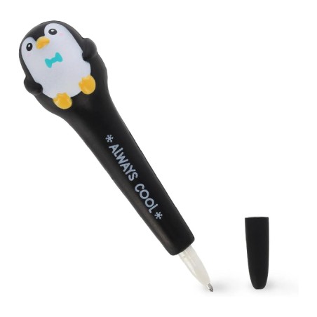 ΣΤΥΛΟ SQUISHY GEL 1.0mm LEGAMI PENGUIN (ΜΑΥΡΗ ΓΡΑΦΗ)