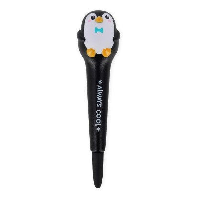 ΣΤΥΛΟ SQUISHY GEL 1.0mm LEGAMI PENGUIN (ΜΑΥΡΗ ΓΡΑΦΗ)