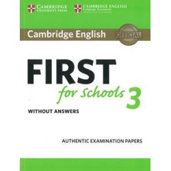 FIRST FCE FOR SCHOOLS 5 ST/BK