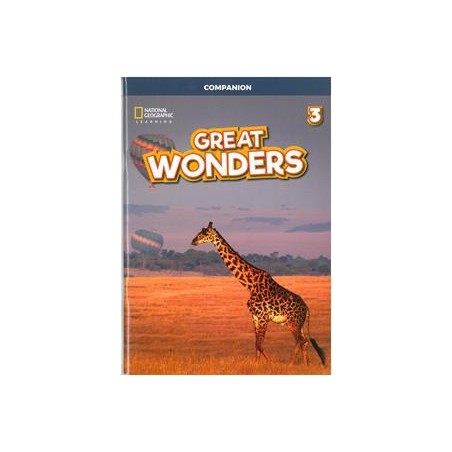 GREAT WONDERS 3 COMPANION (+AUDIO CD)