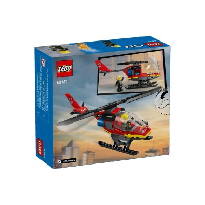 LEGO CITY FIRE RESCUE HELICOPTER (60411)