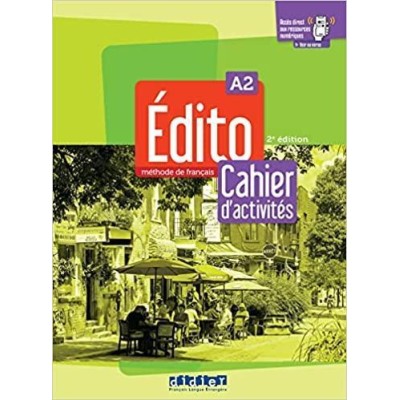 EDITO A2  2e EDITION CAHIER DES ACTIVITES (+APP)