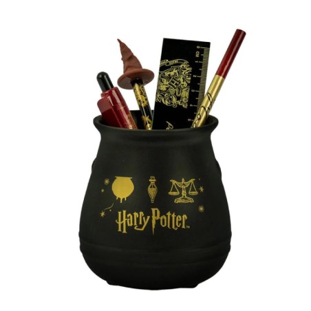 HARRY POTTER CAULDRON DESK TIDY SET