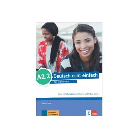 DEUTSCH ECHT EINFACH A2.2 KURS+UBUNGSBUCH(+AUDIOS+VIDEOS)