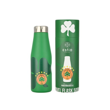 ESTIA TRAVEL FLASK ΜΠΟΥΚΑΛΙ ΘΕΡΜΟΣ 500ml ΠΑΝΑΘΗΝΑΪΚΟΣ BC EDITION(27193)