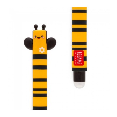 ΣΤΥΛΟ GEL 0.7mm ΜΕ ΓΟΜΑ LEGAMI BEE ΜΑΥΡΟ ΜΕΛΑΝΙ