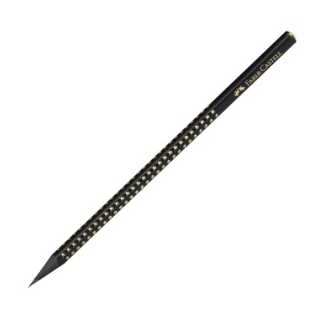 Μολύβι Faber Sparkle μαύρο ξύλο χρυσό