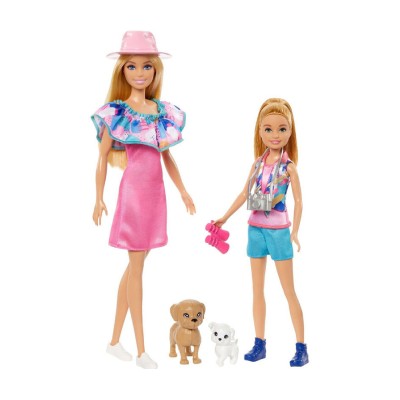 ΚΟΥΚΛΑ MATTEL BARBIE AND STACIE TO THE RESCUE DOLL SET WITH 2 PET DOGS(HRM09)