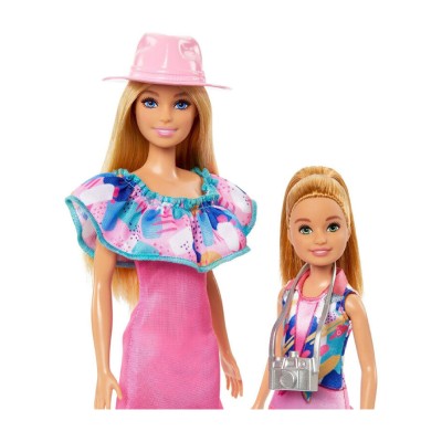 ΚΟΥΚΛΑ MATTEL BARBIE AND STACIE TO THE RESCUE DOLL SET WITH 2 PET DOGS(HRM09)
