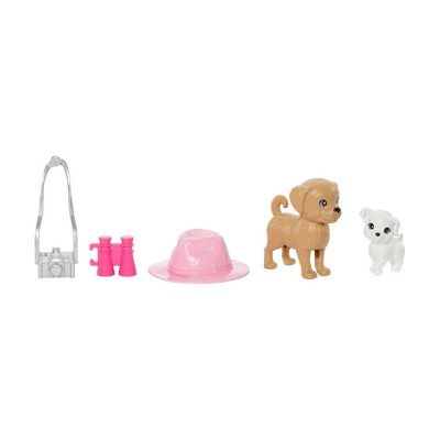 ΚΟΥΚΛΑ MATTEL BARBIE AND STACIE TO THE RESCUE DOLL SET WITH 2 PET DOGS(HRM09)