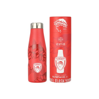 ESTIA TRAVEL FLASK ΜΠΟΥΚΑΛΙ ΘΕΡΜΟΣ 500ml ΟΛΥΜΠΙΑΚΟΣ(27179)