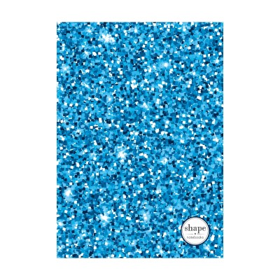  ΤΕΤΡΑΔΙΟ ΣΠΙΡΑΛ A4 3Θ 90Φ SHAPE ΕΦΕ GLITTER