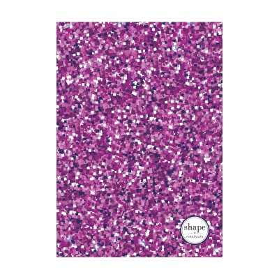 ΤΕΤΡΑΔΙΟ ΣΠΙΡΑΛ A4 3Θ 90Φ SHAPE ΕΦΕ GLITTER