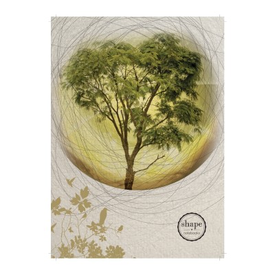 ΤΕΤΡΑΔΙΟ ΣΠΙΡΑΛ A4 1Θ 40Φ SHAPE NATURE