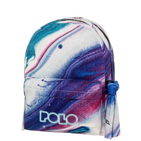 ΣΑΚΙΔΙΟ ΠΛΑΤΗΣ POLO ORIGINAL DOUBLE SCARF 2 ΘΗΚΕΣ SHAPES(8343)