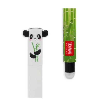 ΣΤΥΛΟ GEL 0.7mm ΜΕ ΓΟΜΑ LEGAMI PANDA ΜΑΥΡΟ ΜΕΛΑΝΙ