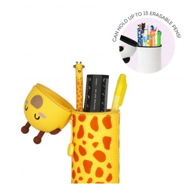 ΚΑΣΕΤΙΝΑ-ΜΟΛΥΒΟΘΗΚΗ LEGAMI SOFT SILICONE 2 IN 1 KAWAII GIRAFFE