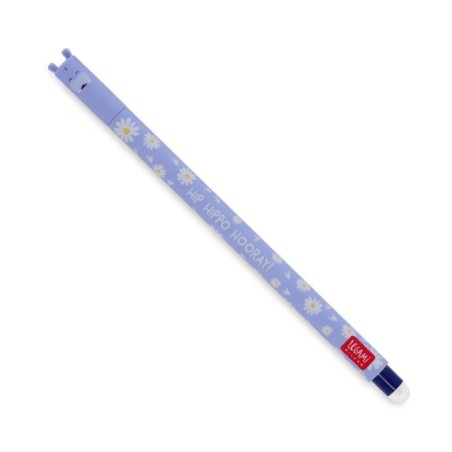 ΣΤΥΛΟ GEL 0.7mm ΜΕ ΓΟΜΑ LEGAMI HIPPO ΜΠΛΕ ΜΕΛΑΝΙ