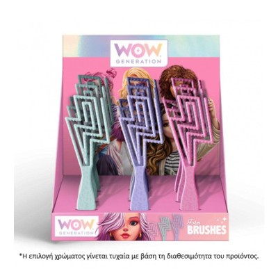 ΕΡΓΟΝΟΜΙΚΗ ΒΟΥΡΤΣΑ ΜΑΛΛΙΩΝ WOW GENERATION ΠΑΣΤΕΛ ΧΡΩΜΑ
