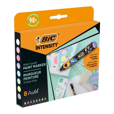 PAINT MARKER BIC PASTEL 8τμχ PACK