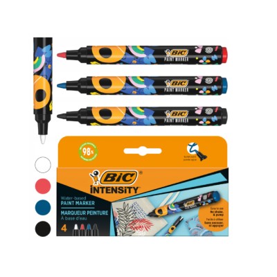PAINT MARKER BIC 4τμχ PACK