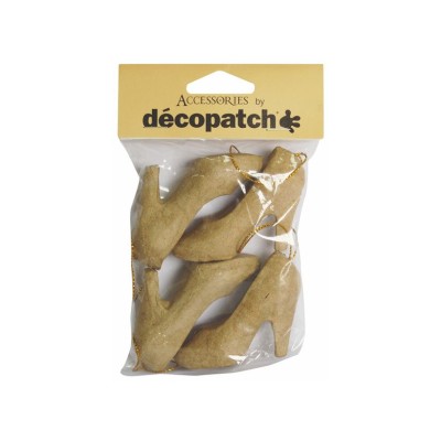 PAPIER MACHE ΚΡΕΜΑΣΤΑ ΓΟΒΑΚΙΑ ΣΕΤ 4τμχ